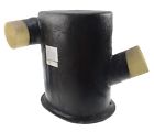 Xs-sil-3519 1032341 - Naqualift Centek Silverton Marine Muffler Wet Exhaust In Out