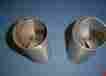 126-124 Rex Marine Stainless Steel Header Mufflers Pipe Jet Boat Flat Bottom Drag