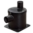 1500088 Centek Industries Muffler Vernalift Inch Black Fiberglass