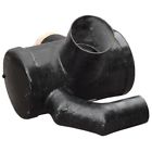1603577 Centek Exhaust Collector Black Fiberglass Port Side