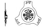 123-008-1993 18-2305 Sierra Drive Plate Damper Pleasurecraft 030999621467