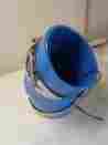240v-6000ss Trident 45 Exhaust Bellows Elbow 6 Blue Silicone With Clamps