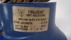 240v6000 Trident Rubber Id Blue Silicone Molded Wet Exhaust Sae