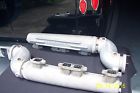 246-8 Nicson Used Pair Exhaust Logs With Elbows Chry Wedge 383 413 V-drive Jet Boat