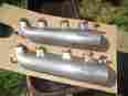 360-390-428 Glenwood Aluminum Ford Fe Exhaust Manifolds Marine Boat V-drive Jet