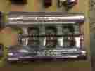 426h Nicson Marine 426 Hemi Polished Exhaust Manifolds Chrystler Jet Boat V Drive