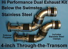 575-3-008 Moore Performance Mercruiser Through Transom Hi Boat Exhaust Kit Stainless