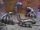 650-13055 Cmi Big Block Chevy E-top Platinum Used Exhaust System