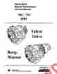 71c-70c Borg Warner Velvet Drive 70c 71c Service Manual 1985 Xerox Printed 68 Pages