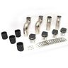 82516 Corsa Boat Offset Exhaust Kit Twin Thru Hull Cobalt