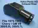 856891 Moore Performance Exhaust Riser Elbow 3-3 4 Chevy V8 Volvo Penta Manifold 305 350 79-93