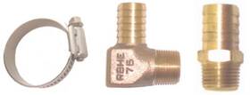 Barr Marine Mc-6-0000p Mercruiser Manifold Plumbing Fittings
