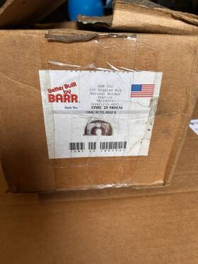Omc-20-980536 Barr Marine By Edm Exhaust Riser P/n