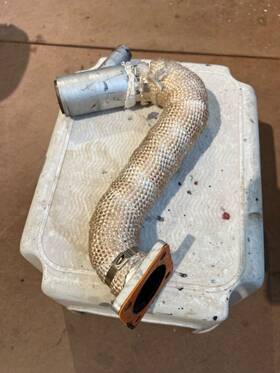 202-92400 Beta 202-92400/22 Betamarine 6 Inch Highrise Exhaust Elbow 30 Hrs Of Use