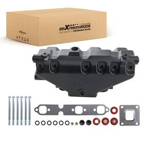 Bfo 1xgkv7 Marine Dry Joint Exhaust Manifold Riser Kit For Mercruiser Gm 4.3l V6 2002-up