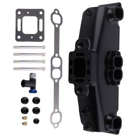 Bfo 38nw7i Marine Exhaust Manifold Kit For Mercruiser 5.0l 5.7l 6.2l 305 Ci 350ci 377ci V8