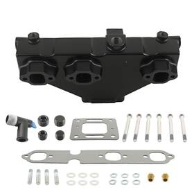Bfo 571629 Marine Exhaust Manifold With Gasket Kit For Mercruiser Gm V6 175 185 205 262 4.3l