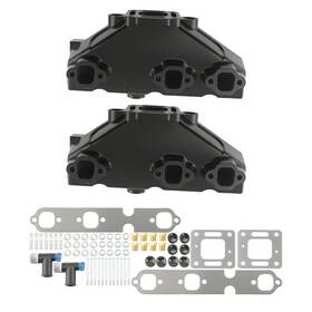18-1952-1 Bfo 8jnuad 2x Marine Exhaust Manifold For Mercruiser 4.3l 262 V6 99746 1985-2002