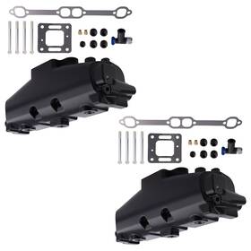 Bfo Fc9wu2 2pcs Marine Exhaust Manifold Kit For Mercruiser Gm 5.0l 305 5.7l 350 V8 1983-02