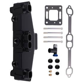 Gpb4um Bfo Marine Exhaust Manifold Kit For Mercruiser 5.0l 5.7l 6.2l 305 Ci 350ci 377ci V8