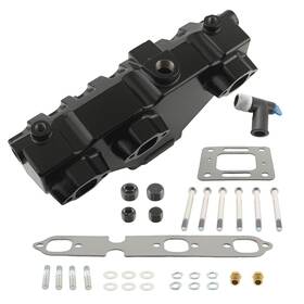 Bfo N9eha1 Marine Exhaust Manifold For Mercruiser 4.3l 262 V6 99746 85-02 Sierra 18-1952-1