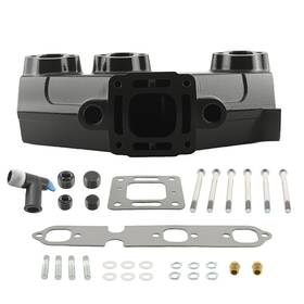 Bfo Ofkz34 Marine Exhaust Manifold For Mercruiser 4.3l 262 V6 99746 85-02 Sierra 18-1952-1