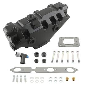 Bfo P1d3w0 Marine Exhaust Manifold For Mercruiser Gm V6 175 185 205 262 4.3l 1985-02 99745