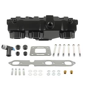 Bfo Qvec92 Marine Exhaust Manifold For Mercruiser Gm V6 175 185 205 262 4.3l 1985-02 99745