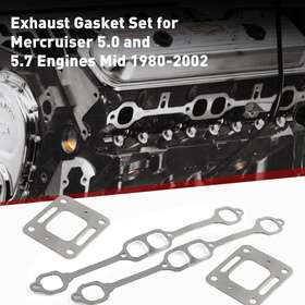 Bfyaccountusa 211000441810 Exhaust Gasket Manifold Mercruiser 5.0 Mpi 5.7 350 Mag Riser Block V8 Elbow Us