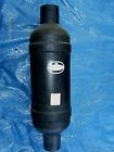 1000108 Black " Vernatone Muffler Boat 5 Fiberglass