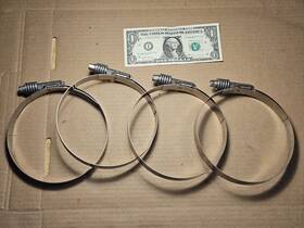 Breeze 012949565502 For 4 Constant-torque Ct 550 L Ss Hose Clamps 3/4 - 5 5/8 Inch Range