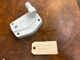 7w0451 Cat 3208 Marine Exhaust Manifold End Cap #7w0451
