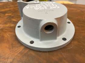 8n9788 Cat 3208 Marine Heat Exchanger End Cap/bonnet #