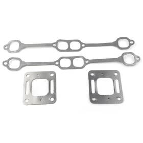 Cbdtimes 550745524519 Exhaust Gasket Manifold Mercruiser 5.0 Mpi 5.7 350 Mag Riser Block V8 Elbow