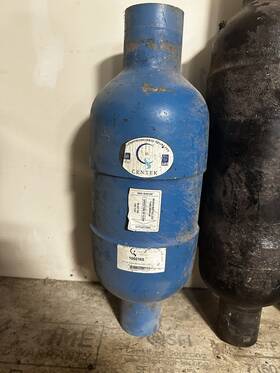Centek 1000165 Round Inline Marine Muffler 4 Inch