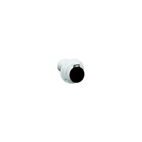1200298 Centek 3 Inch Exhaust Thru-hull White With Flapper