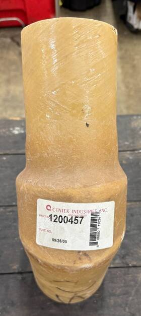1200457 Centek Industries Fiberglass 45 Degree Exhaust Reducer - 5 Inch To 4