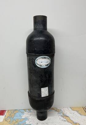 863999 Centek #863999 Vernatone 4 Inch Round Muffler 33.69 X 9.06