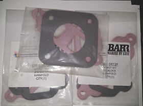 Cm-1-5972p Barr Marine Chrysler 440 Big Block Exhaust Manifold Gaskets Set Qty 2