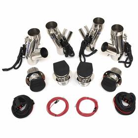 481488 Corsa Marine 82573 Volvo 6.0 Cat Boat Exhaust Kit Cobalt Twin Engine