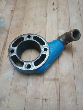 Cr-20-97295 Crusader Marine Engine Exhaust Water Outlet Adapter 220 270 305 350