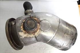 15114 Deangelo Stainless Steel 6 Inch Marine Wet Exhaust Elbow