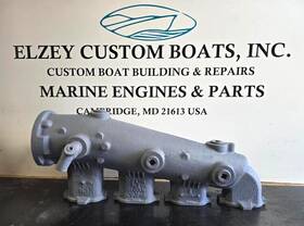 8920829 Detroit Diesel 8v71 / 92 Marine Engine Exhaust Manifold