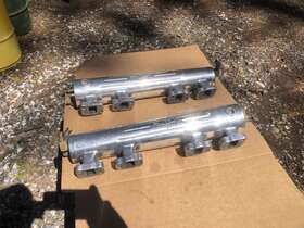 Edelbrock M-6 322 364 401 425 M6 Buick Nailhead Exhaust Manifolds V-drive Marine Boat