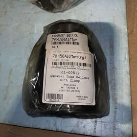 Merc.78458a1 Emp Marine 61-00519 Exhaust Tube Bellows Replaces P/n