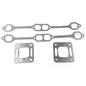 Fortodayyus 550729612935 Exhaust Gasket Manifold Mercruiser 5.0 Mpi 5.7 350 Mag Riser Block V8 Elbow Fl