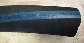 388-263 Gl 2-5/8 Inch Id Softwall Marine Wet Exhaust Hose Series 200