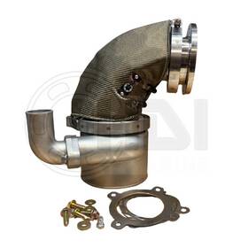 Hdi Marine C8.3-9 Stainless Steel Mixing Elbow For Cummins 6cta8.3 And Qsl9