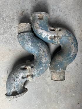 C4hm-5246-ma Holman And Moody Exhaust Risers