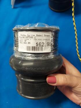 Indmar 847048-1 3 Inch Exhaust Hose Connector #847048-1 62-sd5